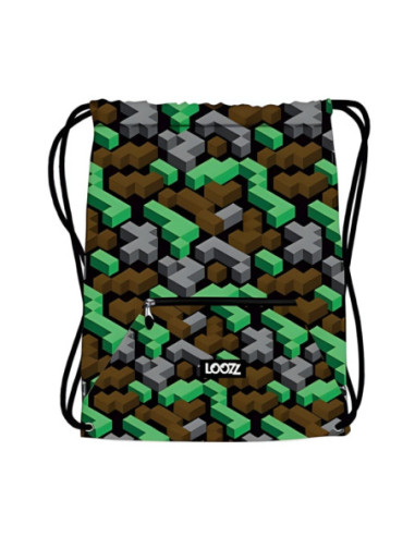 R1283,Sac incaltaminte pentru copii St.Majewski Play Games, negru, 720253