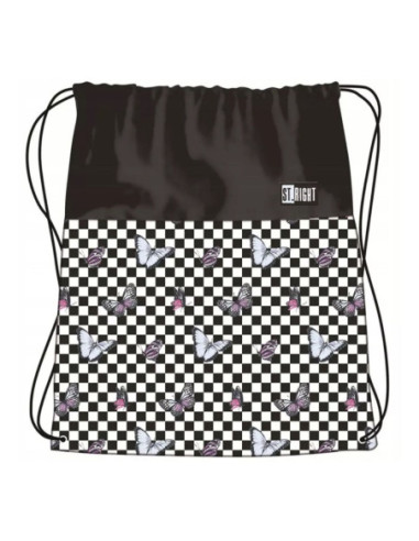 S2621,Sac incaltaminte pentru copii St.Majewski Chessboard Butterflies, 684036