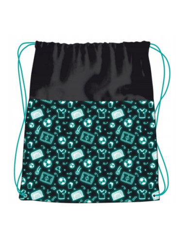 S2624,Sac incaltaminte pentru copii St.Majewski Neon Football, 681196
