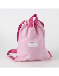 G789,Sac incaltaminte pentru copii Cerda Hello Kitty 630220, albastru cu verde, 27x33x1cm 2