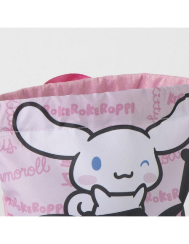 G789,Sac incaltaminte pentru copii Cerda Hello Kitty 630220, albastru cu verde, 27x33x1cm