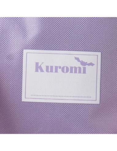 G790,Sac incaltaminte pentru copii Cerda Kuromi 630244, albastru cu verde, 27x33x1cm