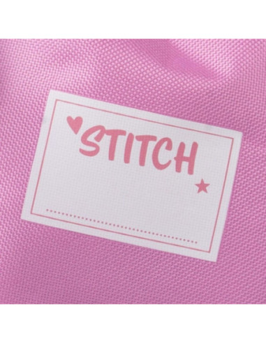 G793,Sac incaltaminte pentru copii Cerda Stitch 630268, albastru cu verde, 27x33x1cm