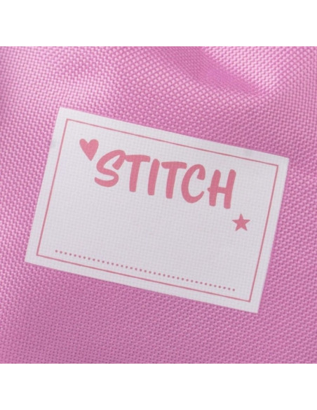 G793,Sac incaltaminte pentru copii Cerda Stitch 630268, albastru cu verde, 27x33x1cm