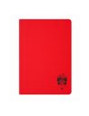 Caiet A4 60 file DACO, coperta plastic, matematica, 70g/mp, Rosu