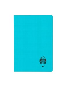 Caiet A4 60 file DACO, coperta plastic, matematica, 70g/mp, Turcoaz