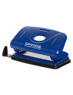 OF-18052111-01,Perforator metalic, 12 coli, Office Products - albastru