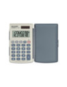 SH-EL243S,Calculator de buzunar, 8 digits, 105x64x11mm, dual power, capac plastic, SHARP EL-243S - gri