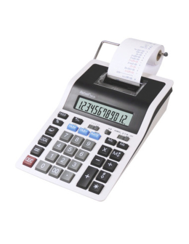 RE-PDC20,Calculator cu banda, 12 digits, 219 x 154 x 58 mm, Rebell PDC 20 - alb/negru