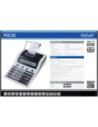 RE-PDC30,Calculator cu banda, 12 digits, 255 x 190 x 70 mm, Rebell PDC 30 - alb/negru