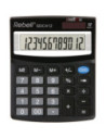 RE-SDC412,Calculator de birou, 12 digits, 125 x 100 x 27 mm, Rebell SDC 412 - negru