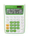 RE-SDC912GR,Calculator de birou, 12 digits, 145 x 104 x 26 mm, Rebell SDC 912 - alb/verde