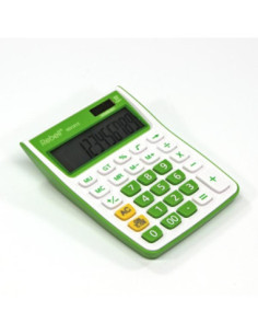 RE-SDC912GR,Calculator de birou, 12 digits, 145 x 104 x 26 mm, Rebell SDC 912 - alb/verde 2