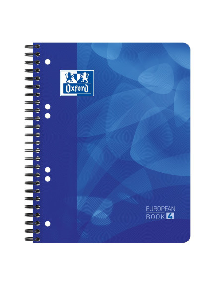 400095497,Caiet cu spirala, OXFORD School Projectbook, A5+, 4cul x 30file-90gsm, Scribzee, coperta PP-dictando