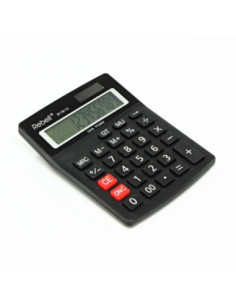 RE-8118-12,Calculator de birou, 12 digits, 137 x 104 x 23 mm, dual power, Rebell 8118-12 - negru 2