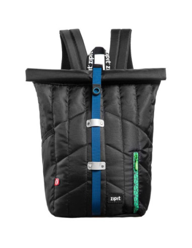 ZP-421449,Rucsac ZIPIT Puffer Premium - negru (curea gri)