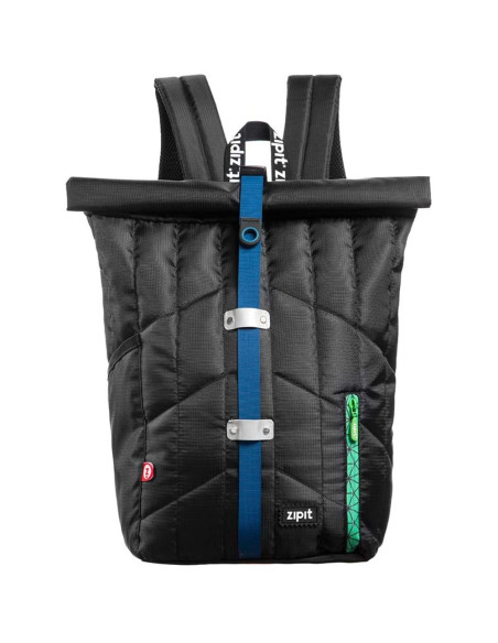 ZP-421449,Rucsac ZIPIT Puffer Premium - negru (curea gri)