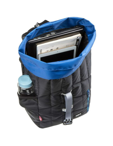 ZP-421449,Rucsac ZIPIT Puffer Premium - negru (curea gri)
