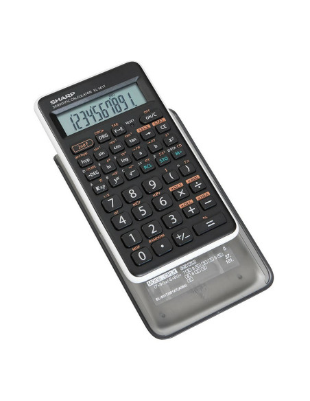 SH-EL501TBWH,Calculator stiintific, 10 digits, 131 functii, 144x75x10mm, SHARP EL-501TBWH - negru/alb