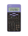 SH-EL531THBVL,Calculator stiintific, 10 digits, 273 functii, 161x80x15mm, dual power, SHARP EL-531THBVL-negru/viol