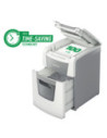LZ80110000,Distrugator documente automat LEITZ IQ Small Office, P4, cross-cut, 100coli, cos 34l, alb-gri