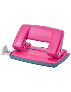 KAA10G/S-16,Perforator metalic 10 coli, KANGARO Aion 10G/S - roz metalizat