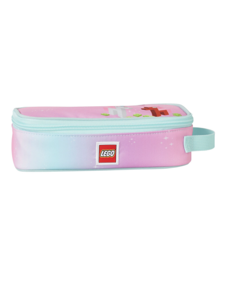 LG-10052-2406,Penar rectangular neechipat, cu fermoar, LEGO - design Iconic Sparkle