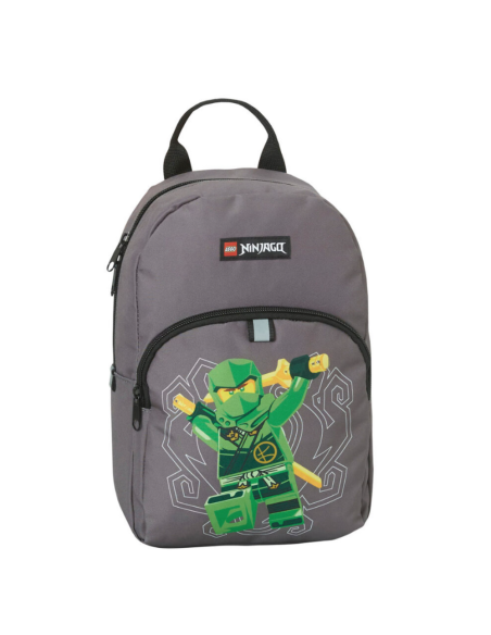 LG-20282-2408,Rucsac gradinita marimea S LEGO - design NinjaGo, Green