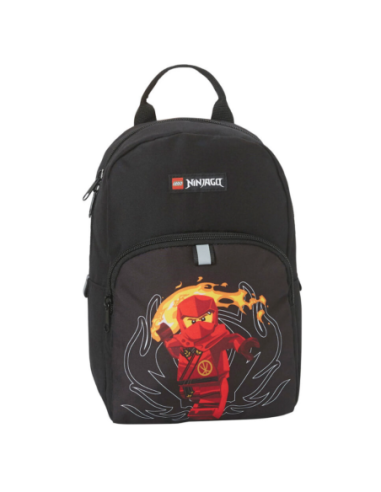 LG-20282-2409,Rucsac gradinita marimea S LEGO - design NinjaGo, Red