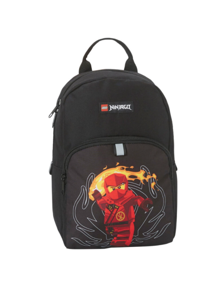 LG-20282-2409,Rucsac gradinita marimea S LEGO - design NinjaGo, Red