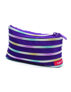 ZP-194840,Penar ZIPIT Rainbow - crin violet cu dinti curcubeu