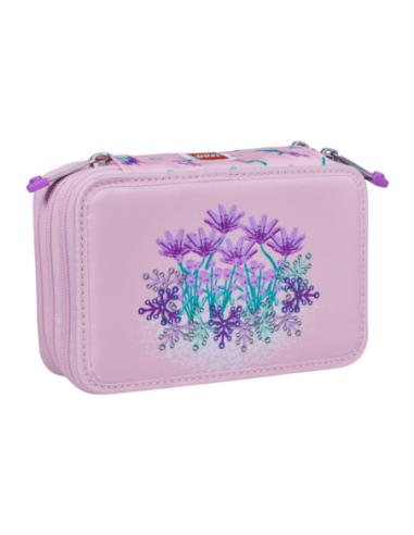 LG-20237-2506,Penar neechipat LEGO 3 compartimente - design Flowers