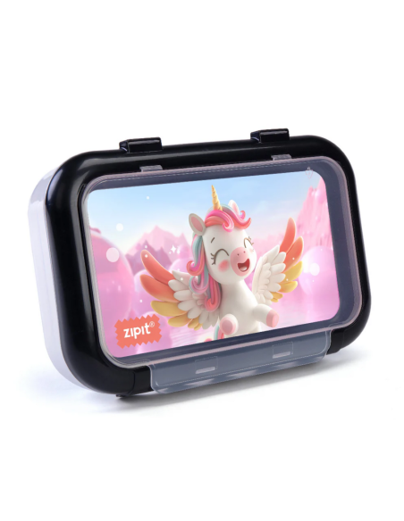 ZP-361355,Penar cu fermoar ZIPIT 2 compartimente, Recycled - Flying Unicorn