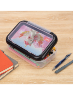 ZP-361355,Penar cu fermoar ZIPIT 2 compartimente, Recycled - Flying Unicorn 2