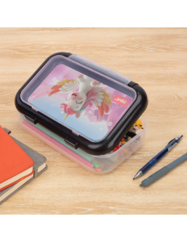 ZP-361355,Penar cu fermoar ZIPIT 2 compartimente, Recycled - Flying Unicorn