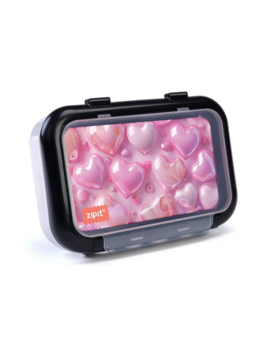 ZP-361560,Penar cu fermoar ZIPIT 2 compartimente, Recycled - Pink Balloons