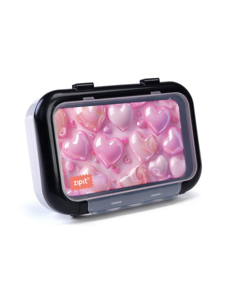 ZP-361560,Penar cu fermoar ZIPIT 2 compartimente, Recycled - Pink Balloons