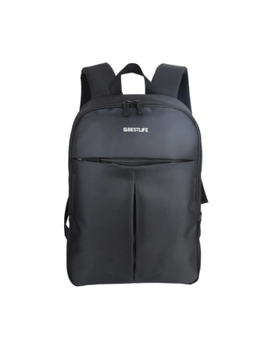 BL-BB-3839BK,Rucsac BESTLIFE Batohna, 43x30x8cm, compartiment tableta si laptop 14.1 inch, negru