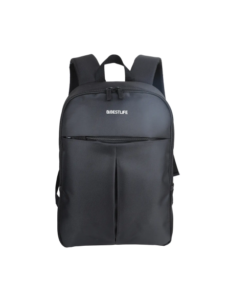 BL-BB-3839BK,Rucsac BESTLIFE Batohna, 43x30x8cm, compartiment tableta si laptop 14.1 inch, negru