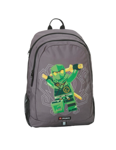 LG-20279-2408,Ghiozdan scoala LEGO - design NinjaGo, Green