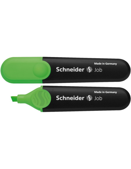 Textmarker SCHNEIDER Job, varf tesit 1+5mm - verde