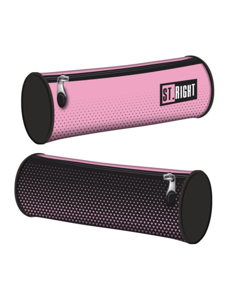 Penar neechipat St.Majewski St.Right Pink Gradient, 1 fermoar, roz cu negru, cilindric