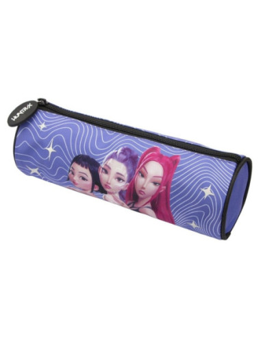 P4873,Penar etui cilindric cu 1 fermoar St.Majewski, 304811, KPOP Demon Hunters