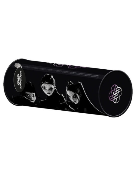 P4874,Penar etui cilindric cu 1 fermoar St.Majewski, 304897, KPOP Demon Hunters