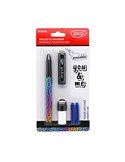 Stilou cu cerneala termosensibila si penita ascunsa ( F ) You&Me Daco ST301N, Negru