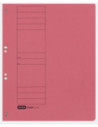 100551875-50,Set 50 x Dosar cu capse ELBA Smart Line Eyelet A4, carton 250 g/mp, capacitate 200 file, Rosu