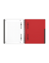 100102880-5,Set 5 x Agenda organizator Oxford International Active Book A5+, 80 file, patratele 5 x 5 mm, spirala dubla, Gri