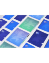 400182937-5,Set 5 x Caiet organizator Oxford Gradient Project Book A4, 80 file, patratele 5 mm, spirala dubla, SCRIBZEE, culori 