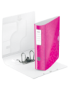LZ11060023-5,Set 5 x Biblioraft Leitz Active WOW, A4, plastifiat, 8.2 cm, 180 grade, 500 coli, Roz