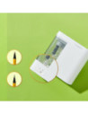 DLENS071-WH,Ascutitoare electrica Deli Nusign, pentru creioane standard, 2 moduri de ascutire, Alb